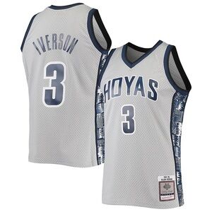 Allen Iverson Georgetown Hoyas 1995/96 Swingman Replica Jersey Size M